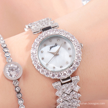 Shangjie 2021 Titanium Steel Zircon Watch Tendencia de moda exquisita Reloj Exquisito